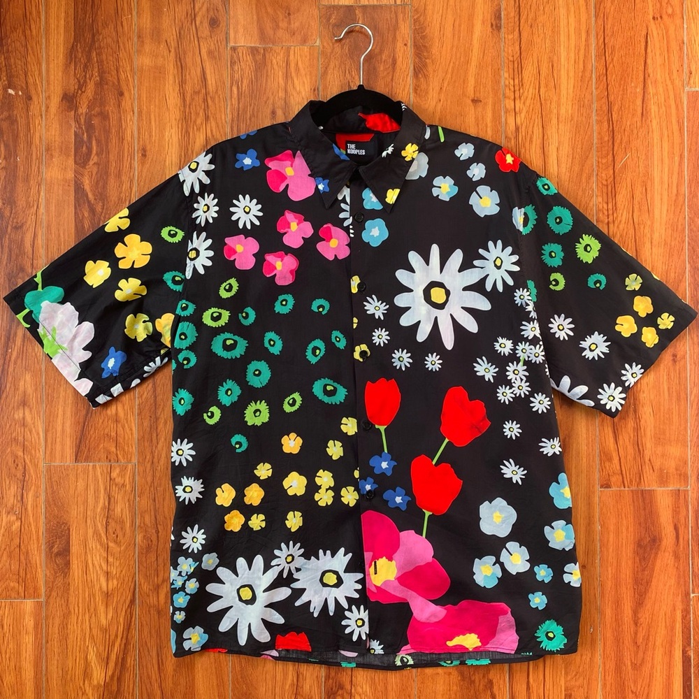 The Kooples Floral Button Shirt